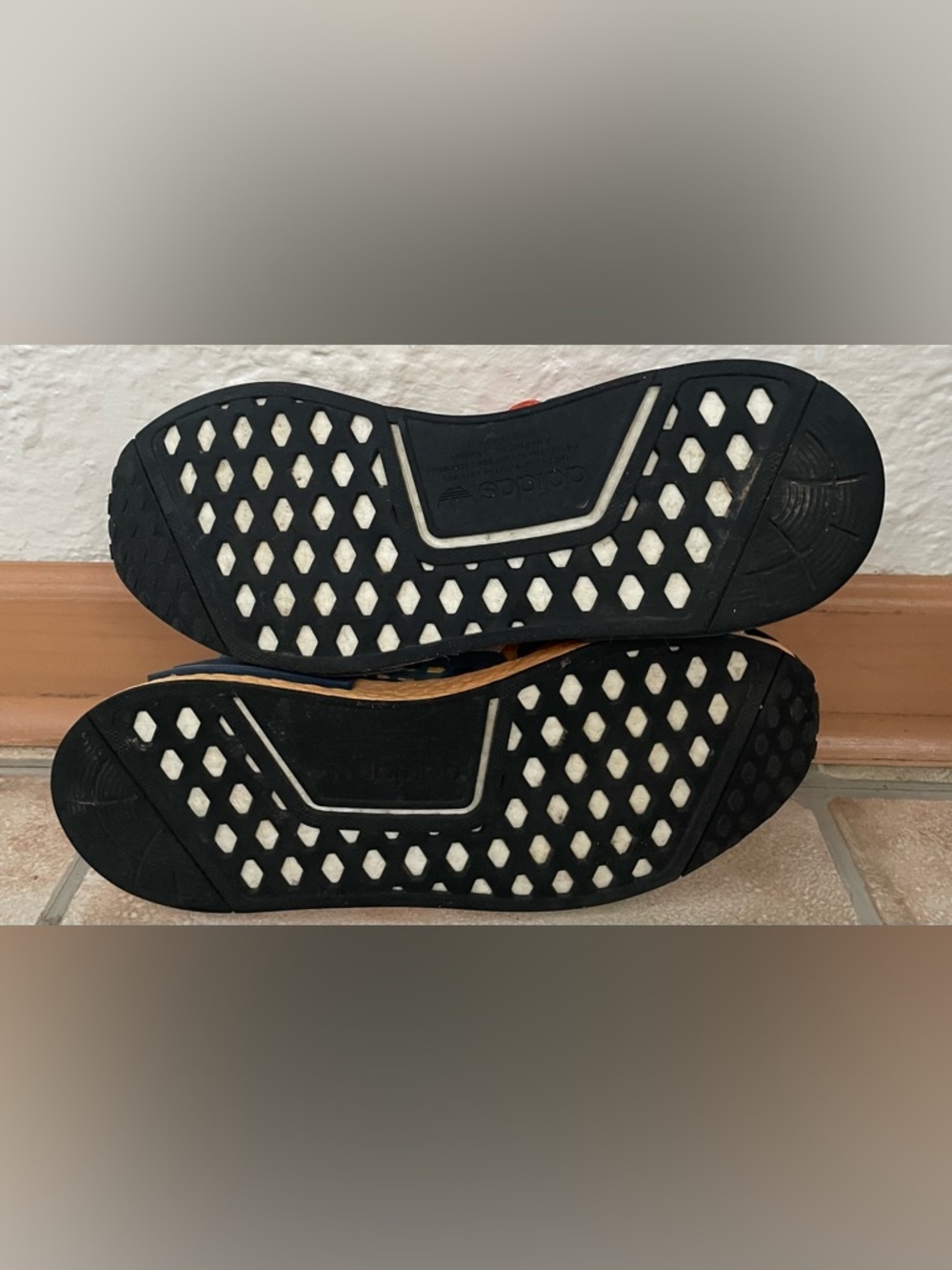 Adidas x Pharrell Williams HU NMD Running Shoes, HP3221, MultiColor, Size 9.5 - Picture 5 of 8